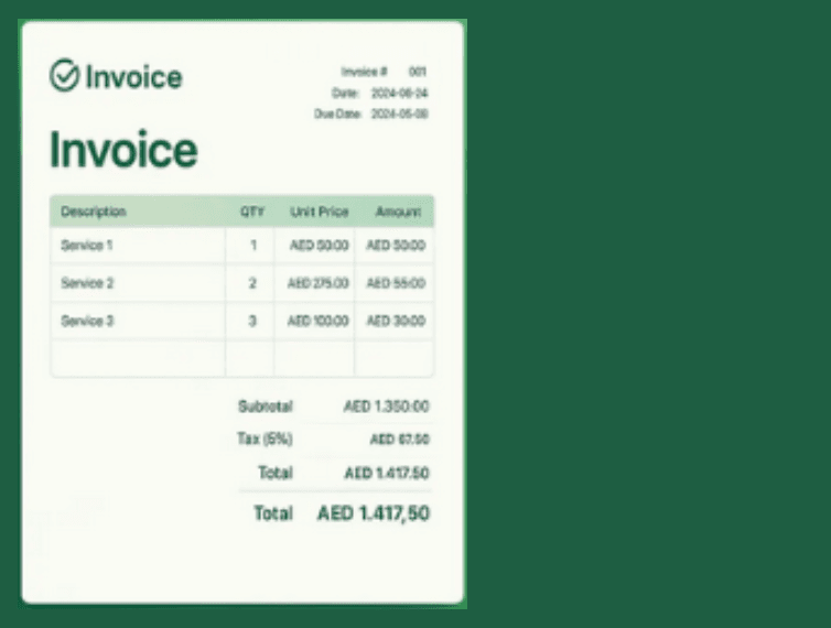 Create Invoice